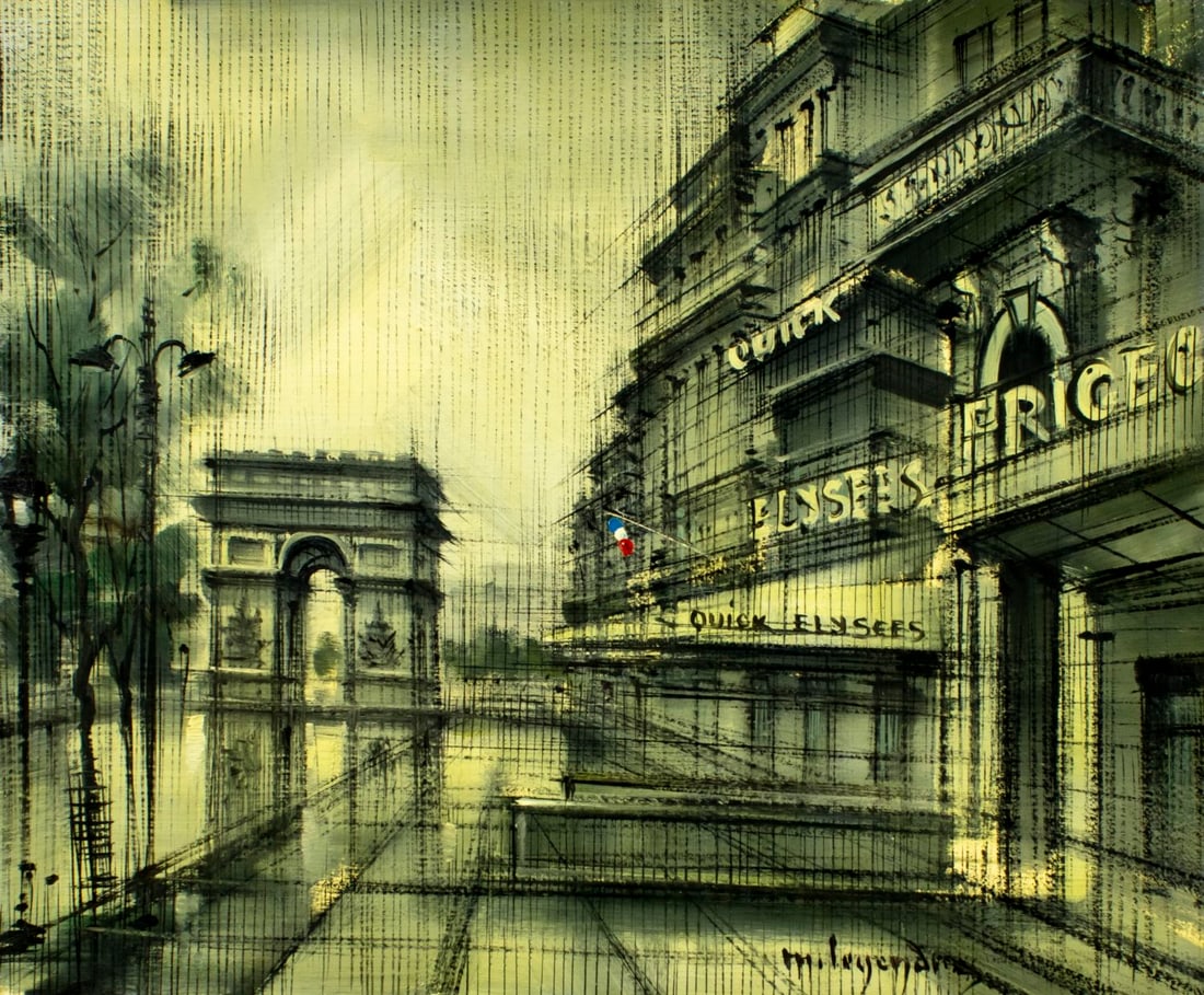 Maurice Louis Legendre (France,1928-?) oil painting (1 of 13)