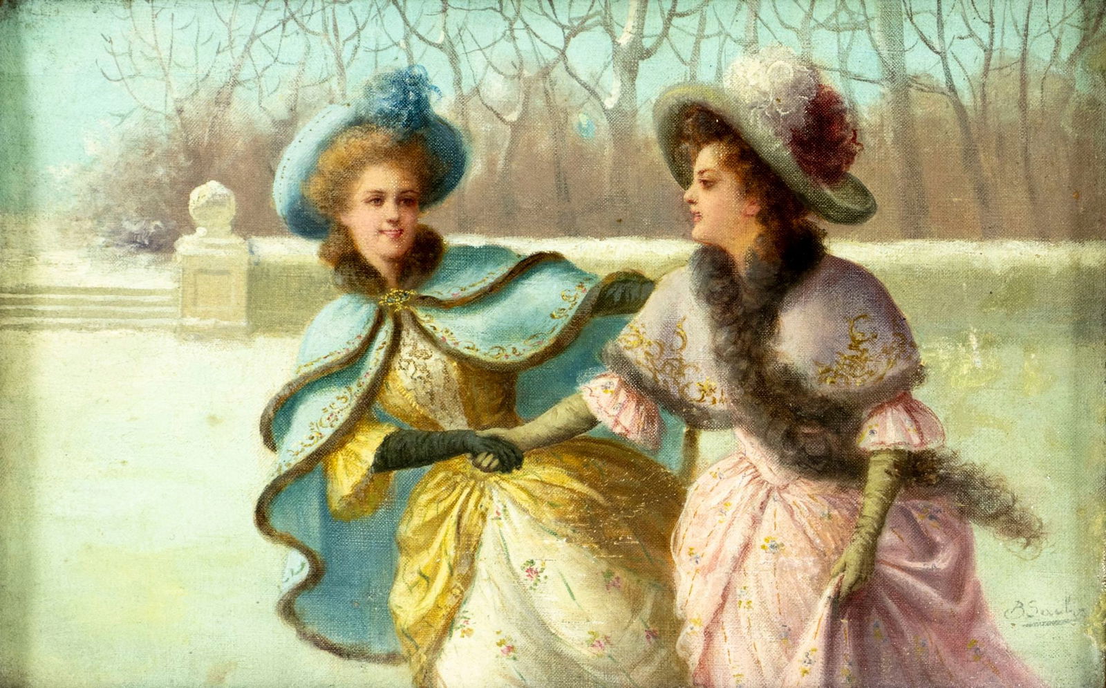 Benno Sachs (Austria,1868-1939) oil painting antique (1 of 12)