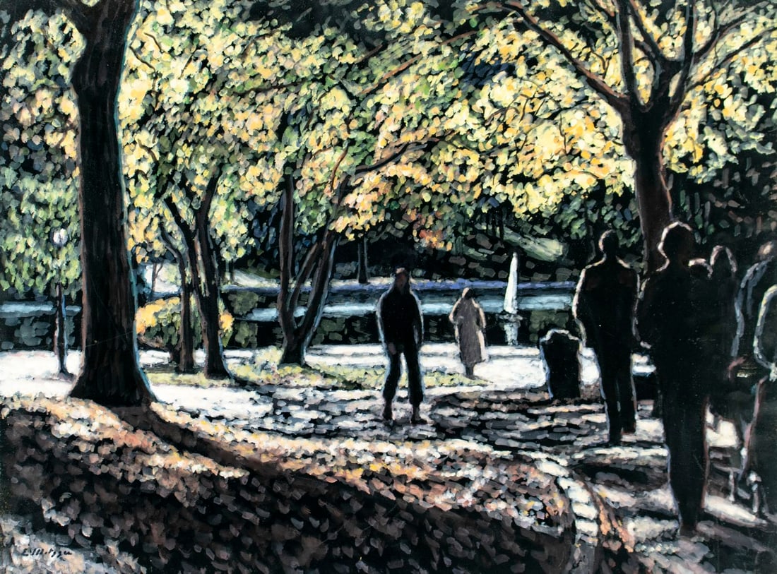 Evelyn Metzger (NY,Brazil,1911-2007) oil painting (1 of 12)