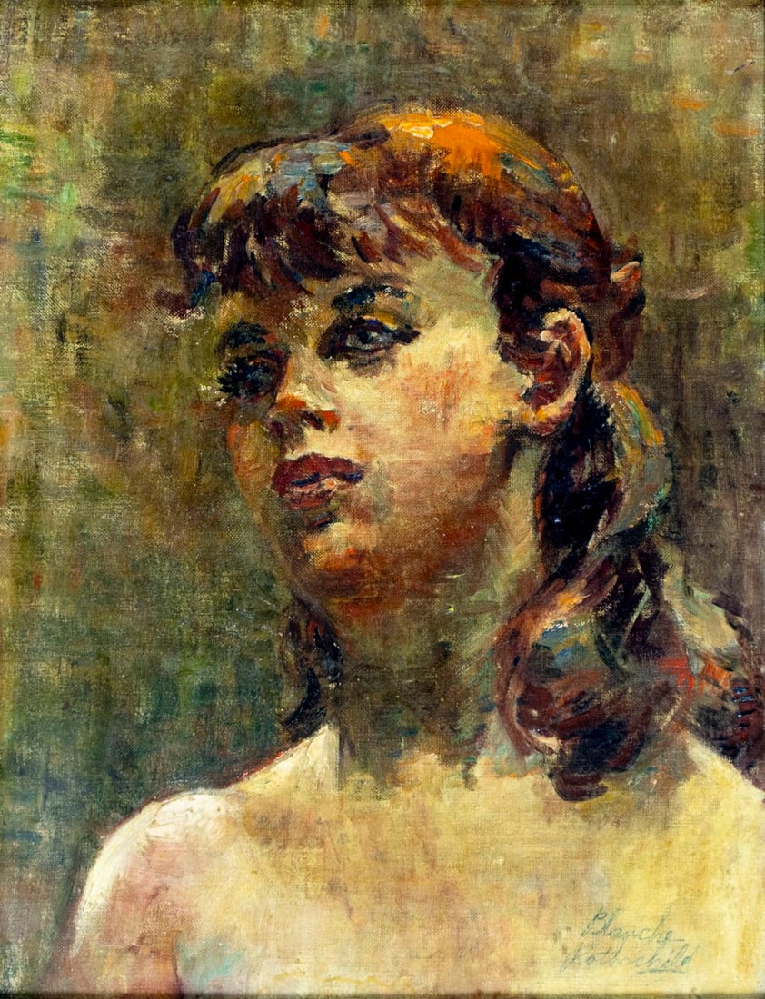 Blanche Rothschild (NY,1893-1988) oil painting (1 of 15)