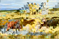 Art Kober (CO,20C) oil painting