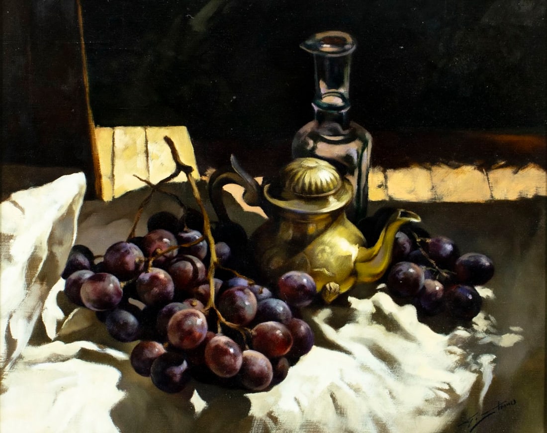 Giovanni Strino (Italy,1953-2023) oil painting (1 of 13)
