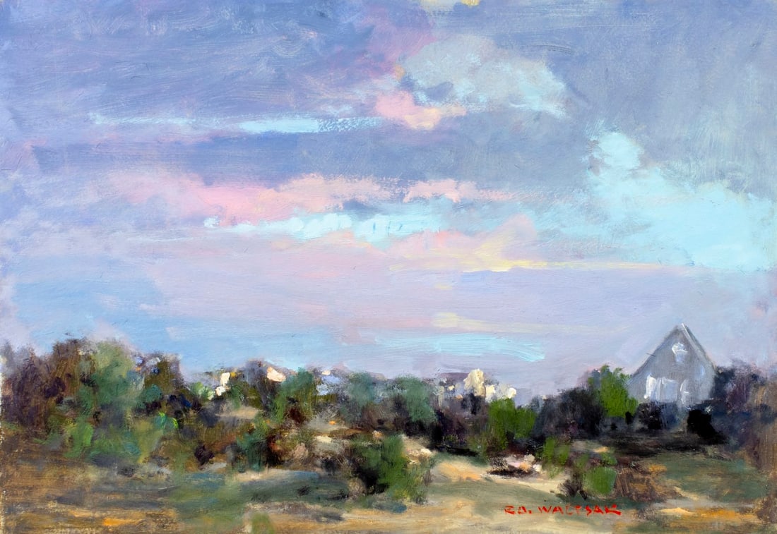 Robert Waltsak (NJ,b 1944) oil painting (1 of 12)