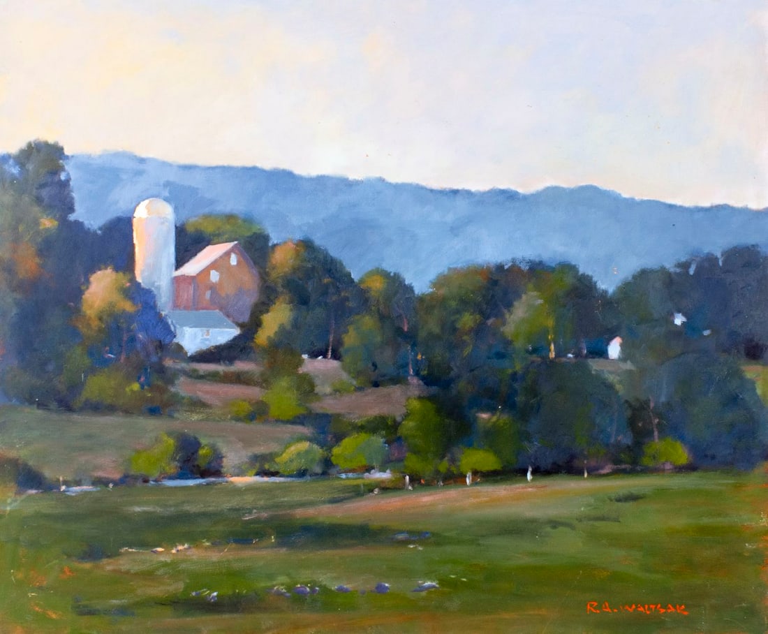 Robert Waltsak (NJ,b 1944) oil painting (1 of 12)