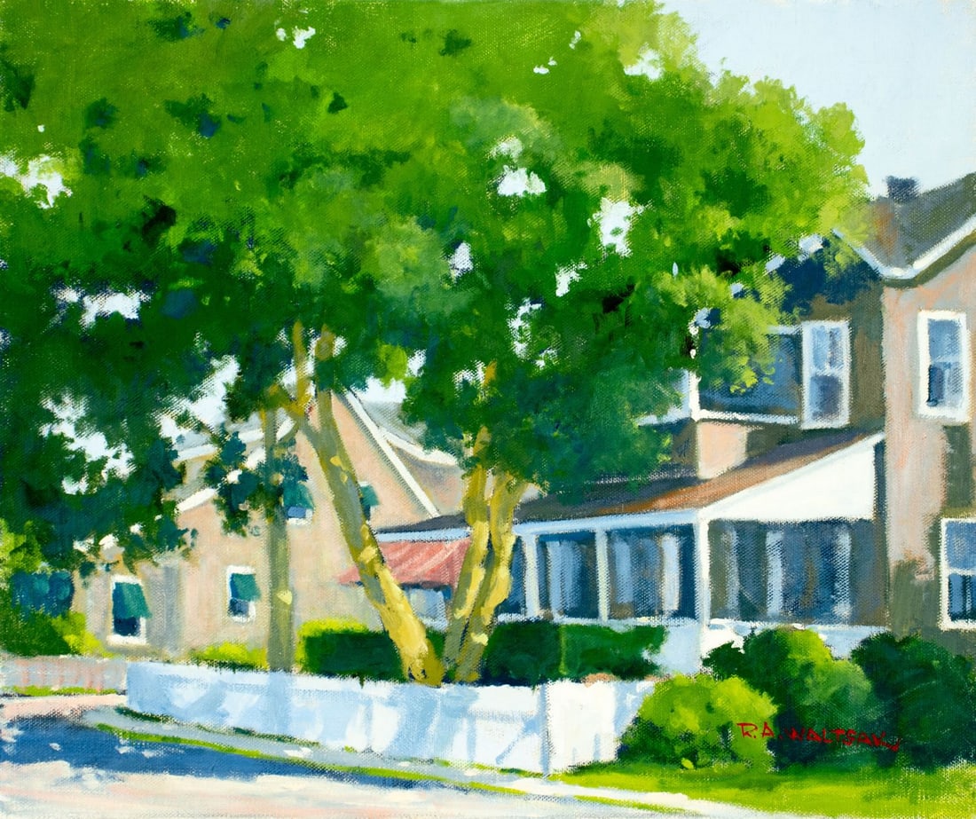 Robert Waltsak (NJ,b 1944) oil painting (1 of 12)