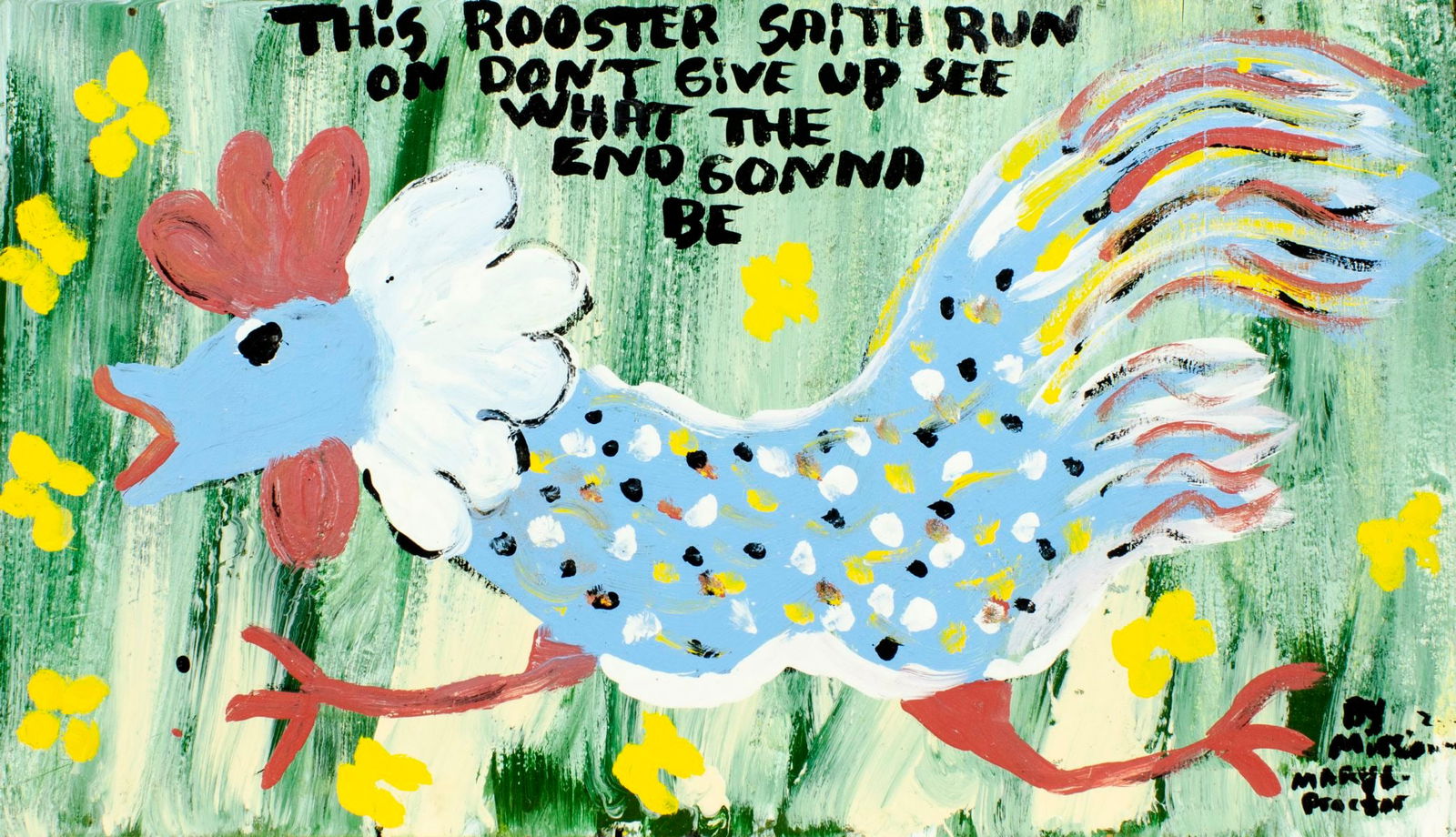 Mary Proctor (FL,b 1960) oil painting (1 of 12)