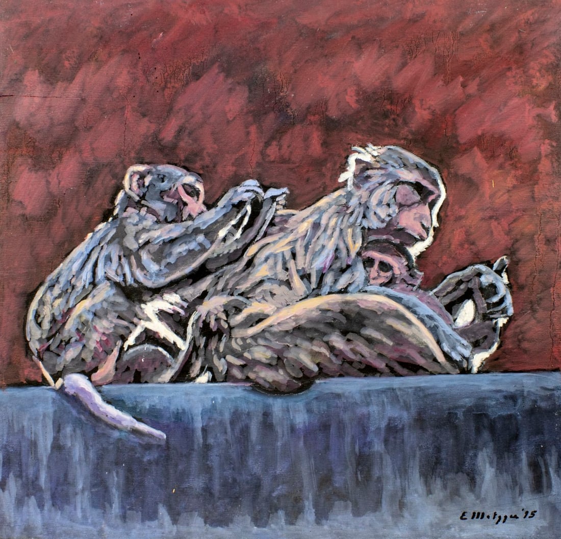 Evelyn Metzger (NY,Brazil,1911-2007) oil painting (1 of 13)