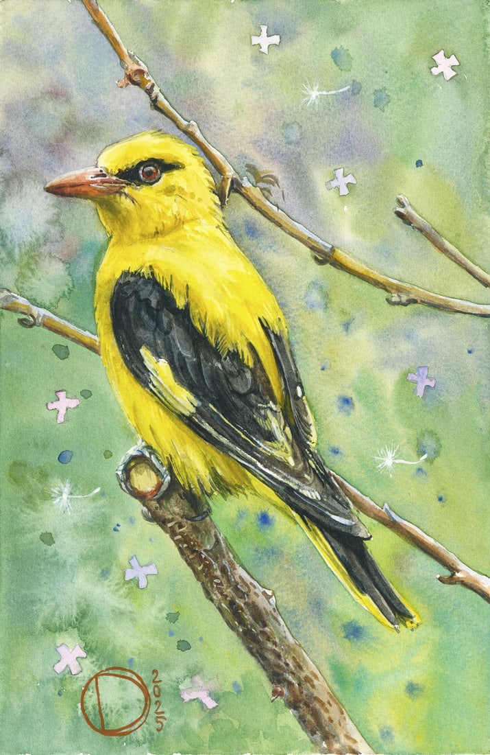 Olena Didenko (Ukraine,20/21C) watercolor painting (1 of 14)