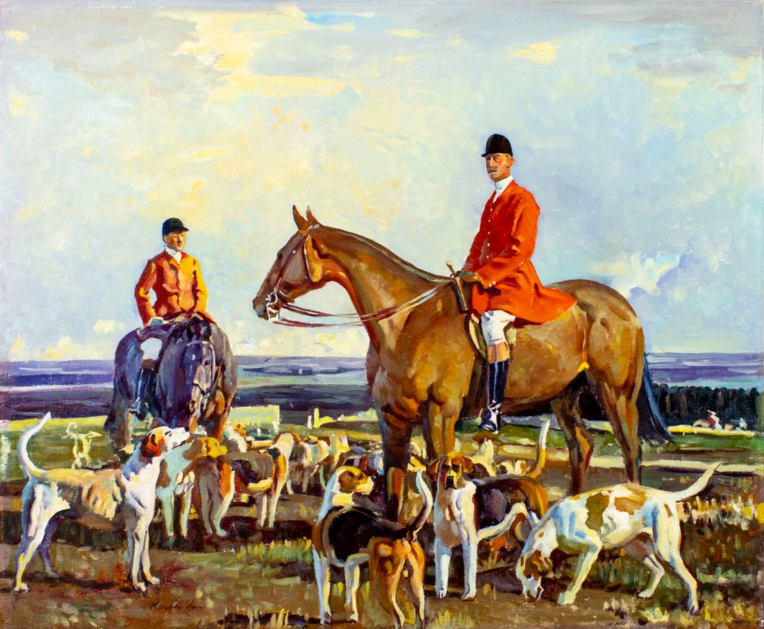 L Kevin (Europe,20C) oil painting (1 of 13)