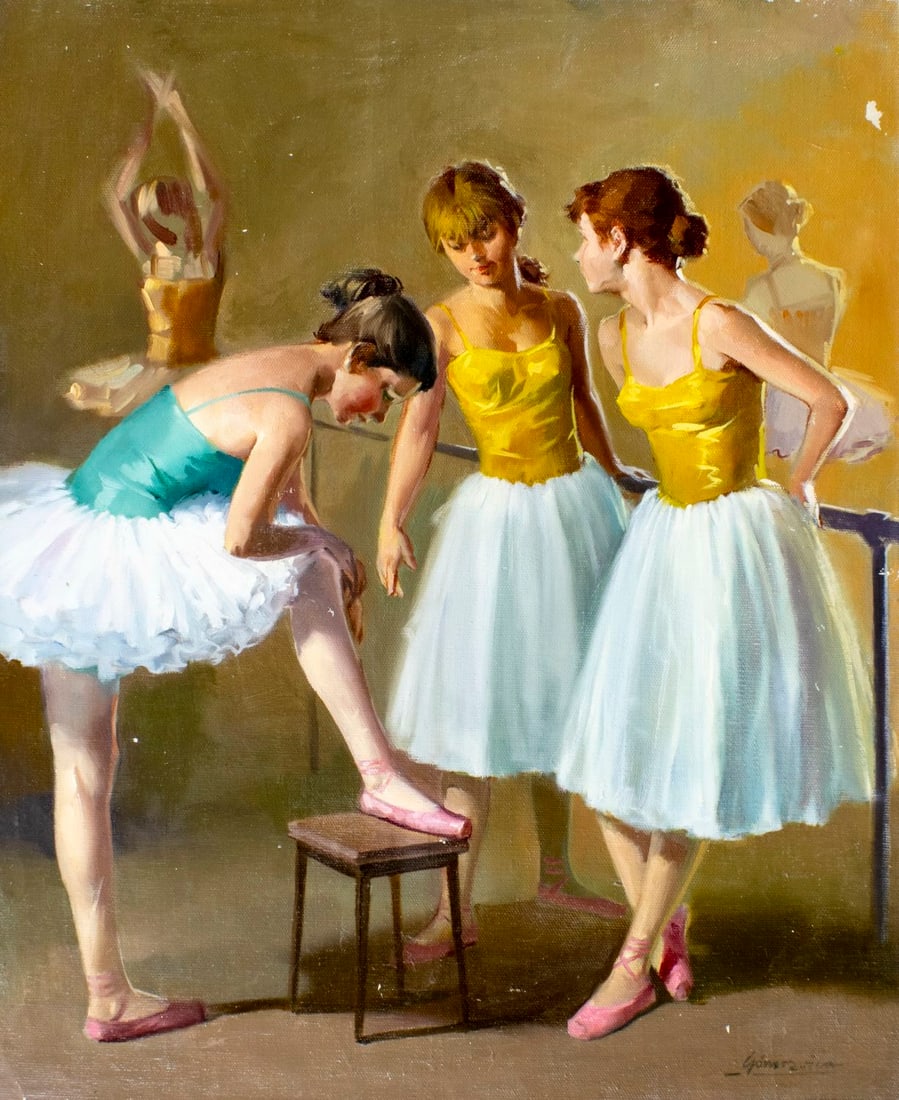 Gomez Vila (Spain,20C) oil painting (1 of 13)