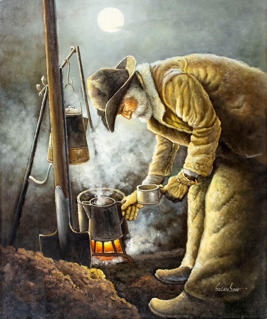 Solenson (US,20C) oil painting (1 of 13)