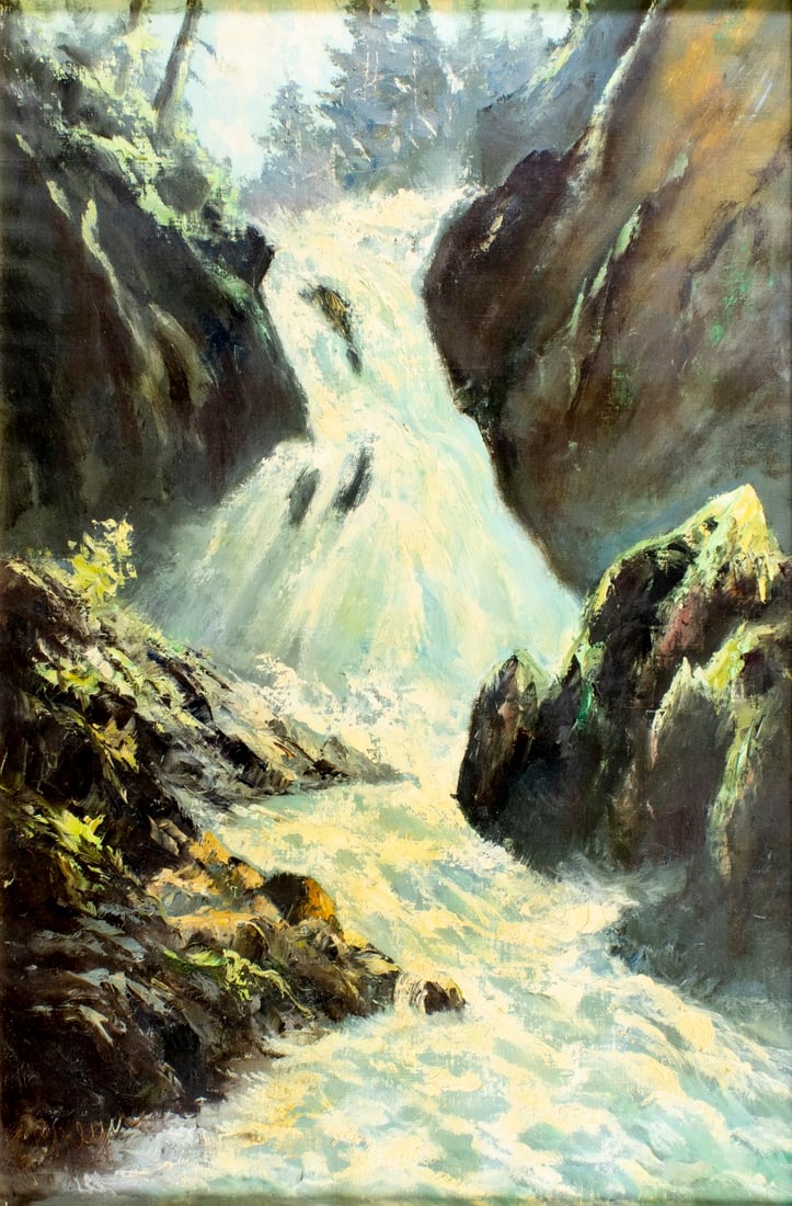 Ernst Greyer (Austria,1907-1983) oil painting (1 of 12)