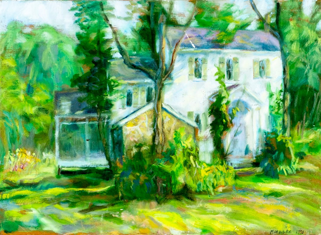 Muenzen (US,20C) oil painting (1 of 12)