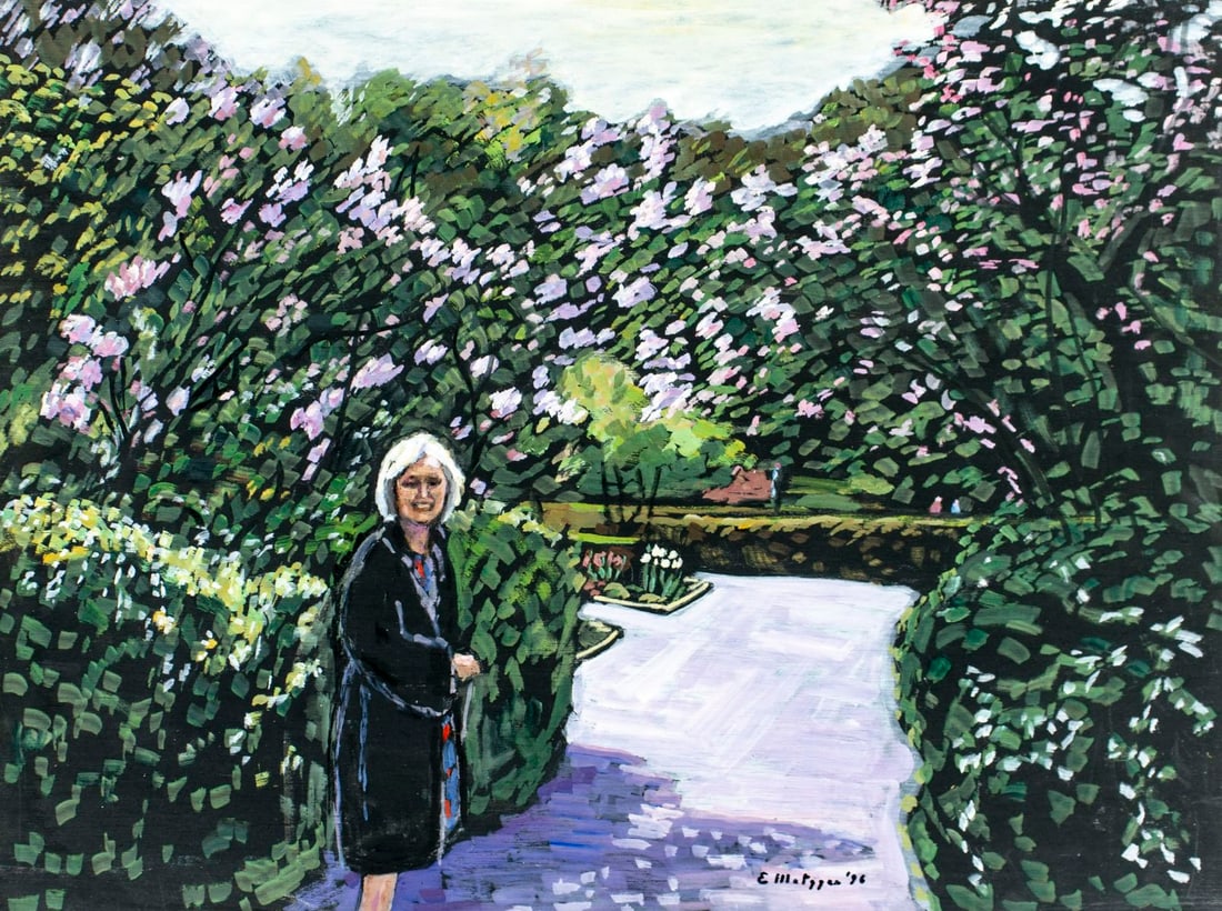 Evelyn Metzger (NY,Brazil,1911-2007) oil painting (1 of 12)