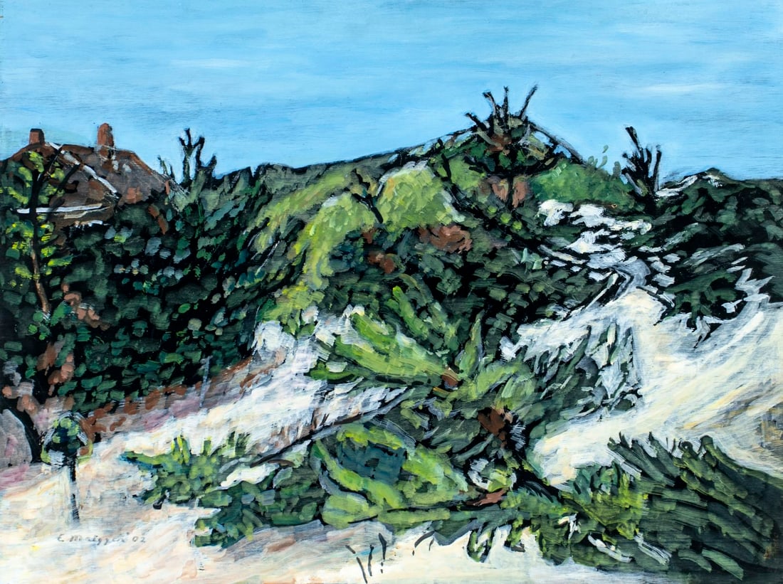 Evelyn Metzger (NY,Brazil,1911-2007) oil painting (1 of 13)