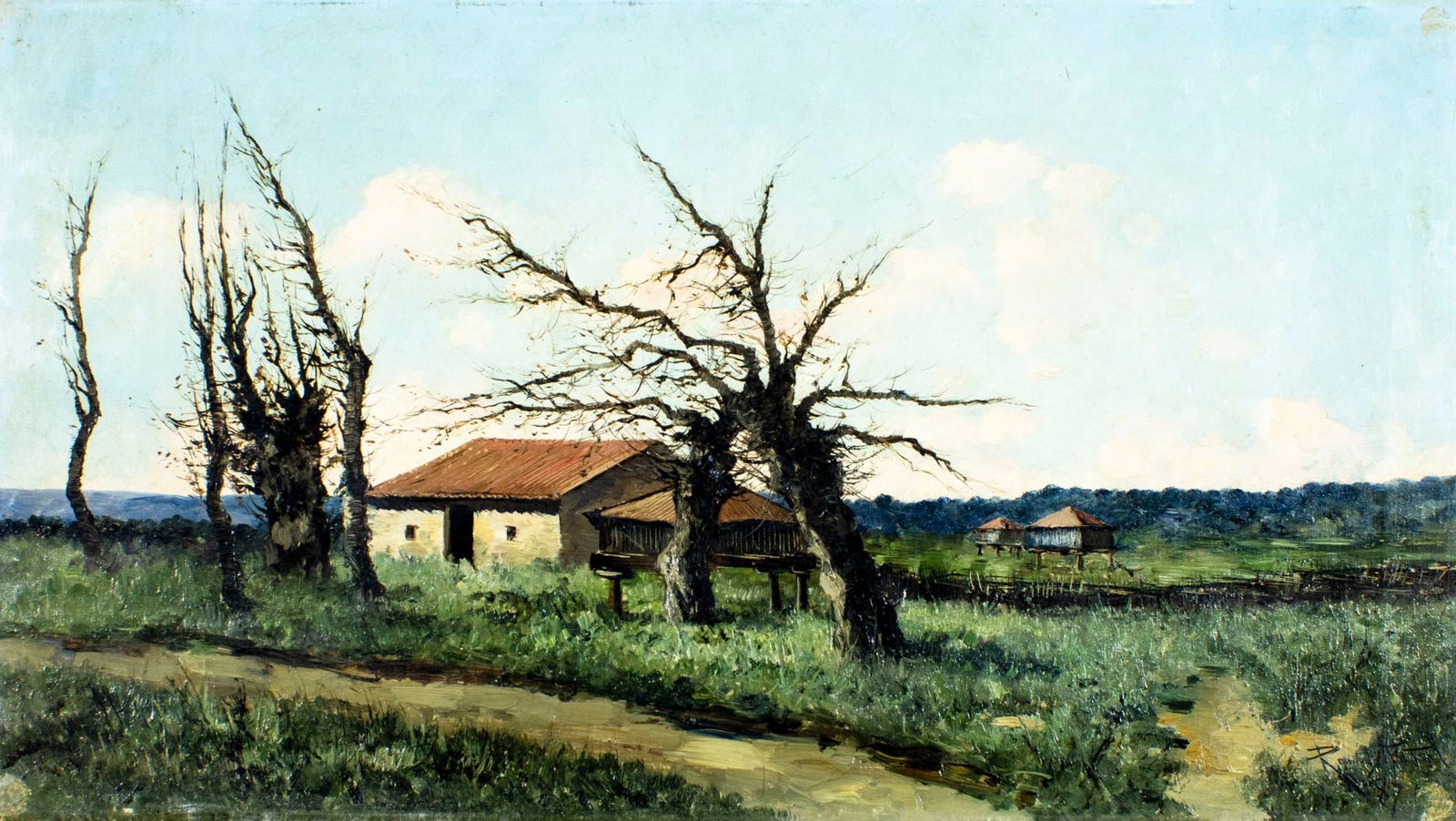 Manuel Ramos Artal (Spain,1855-1916) oil painting antique (1 of 11)