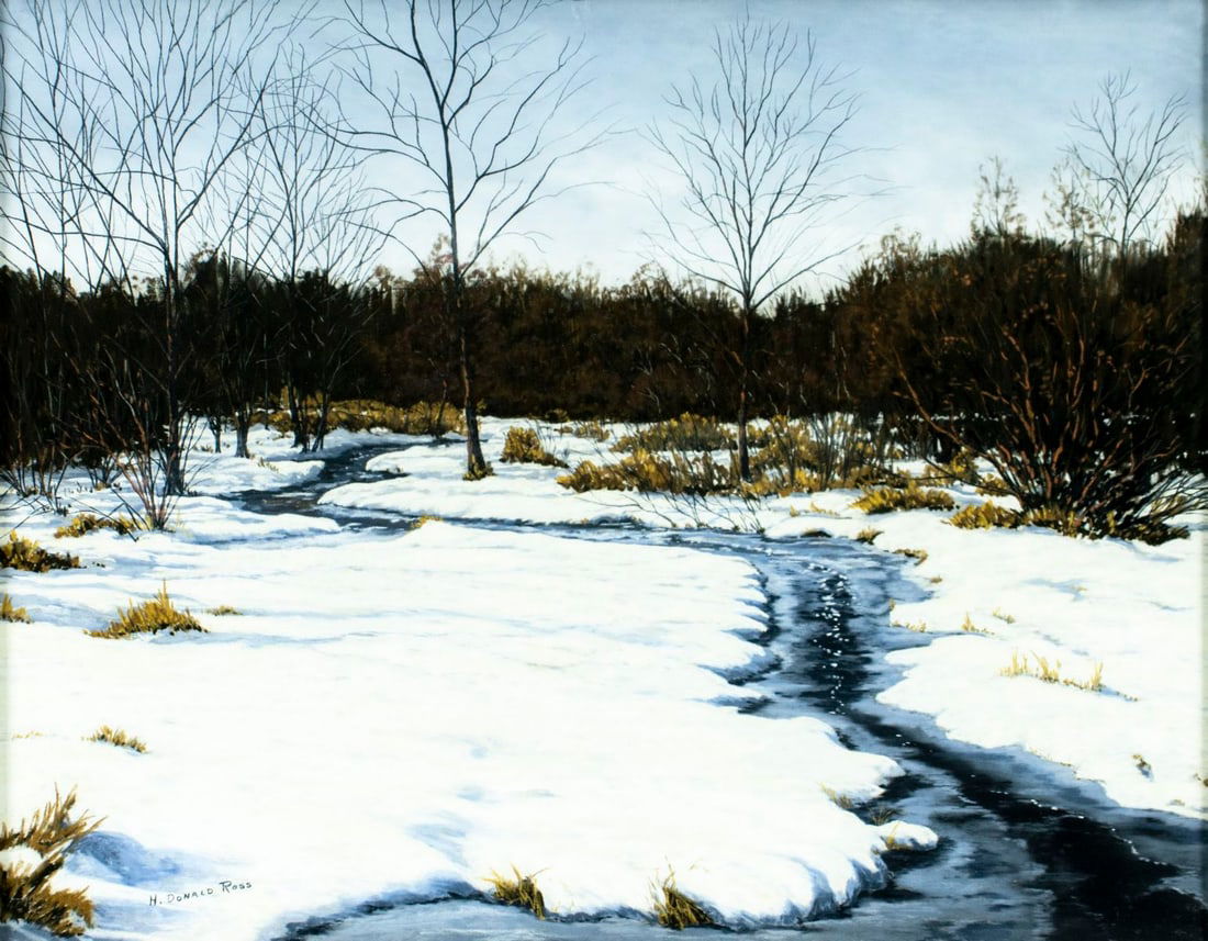 H Donald Ross (NJ,1912-2003) pastel painting (1 of 14)