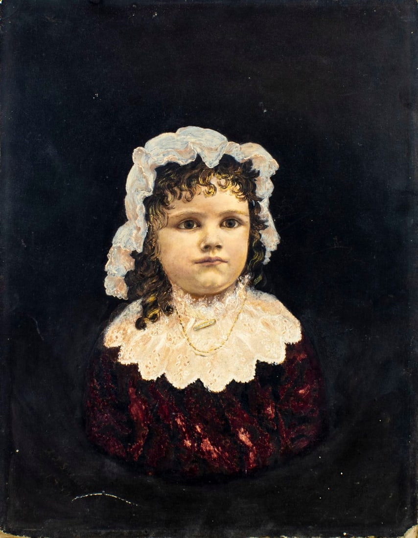 A J Sheldon (US,19/20C) oil painting antique (1 of 11)