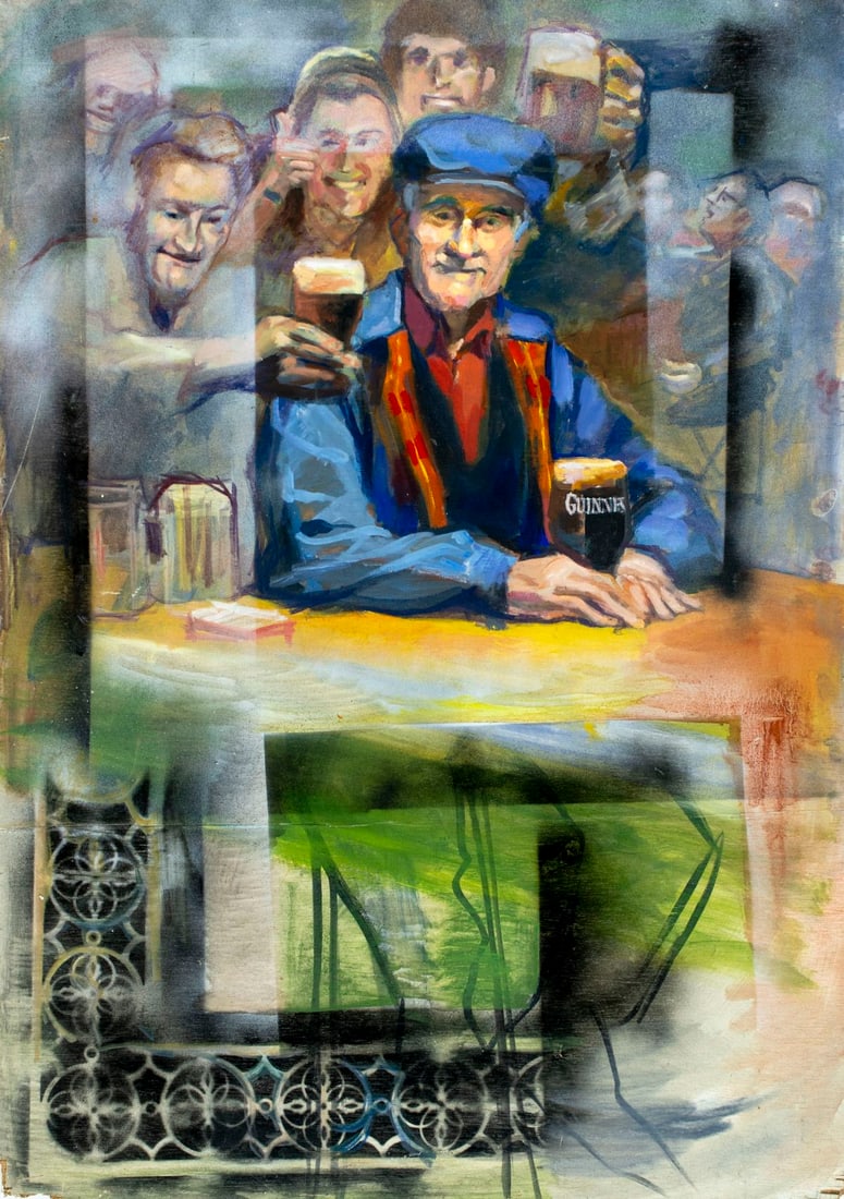 John Reilly (NY,NJ,1942-2021) oil painting (1 of 13)