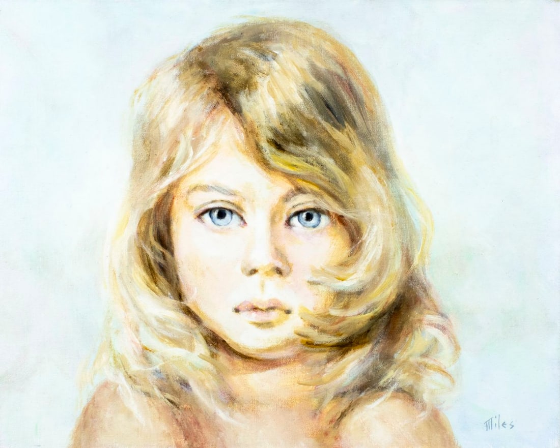 Matthew Miles (NY,1924-?) oil painting (1 of 13)