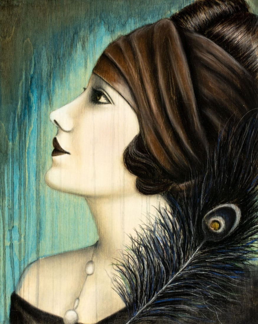 Jackie Geary (NJ,CT,CA,20/21C) oil painting (1 of 13)