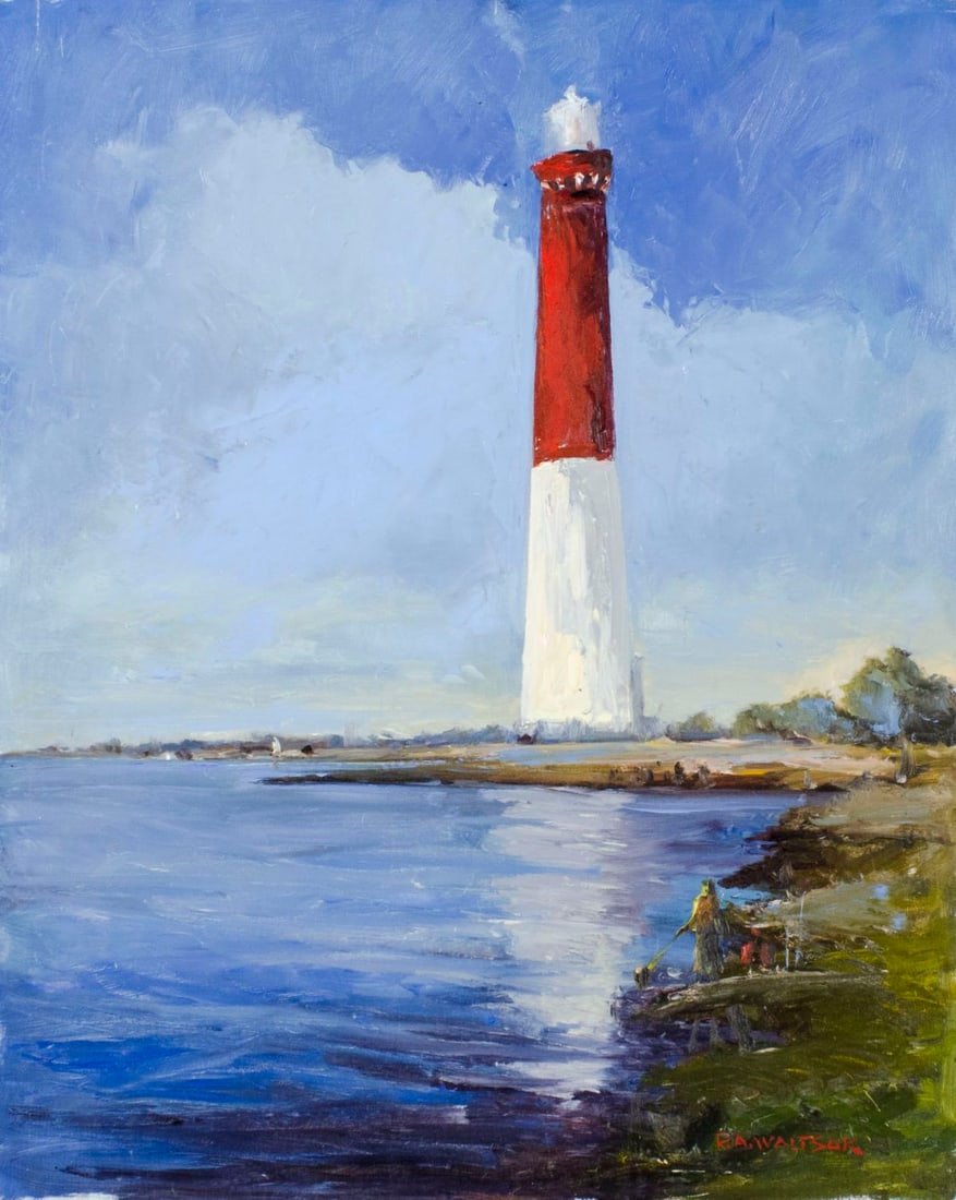 Robert Waltsak (NJ,b 1944) oil painting (1 of 13)