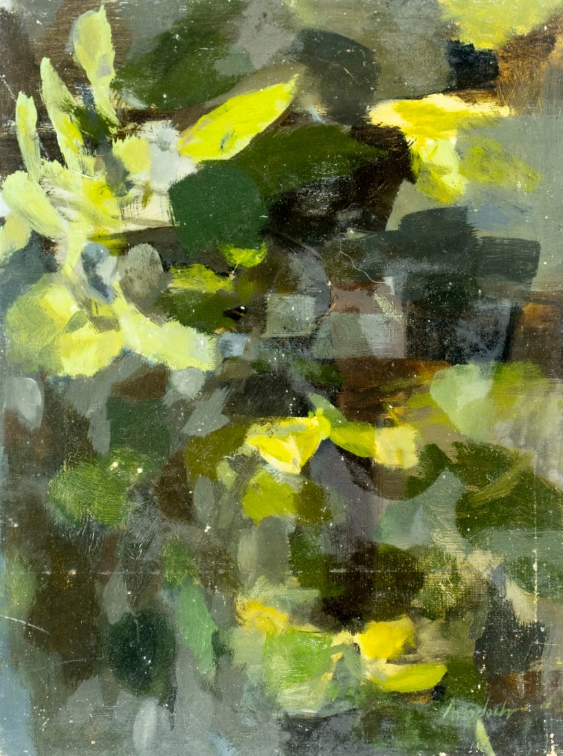 Robert Angeloch (NY,1922-2011) oil painting (1 of 12)