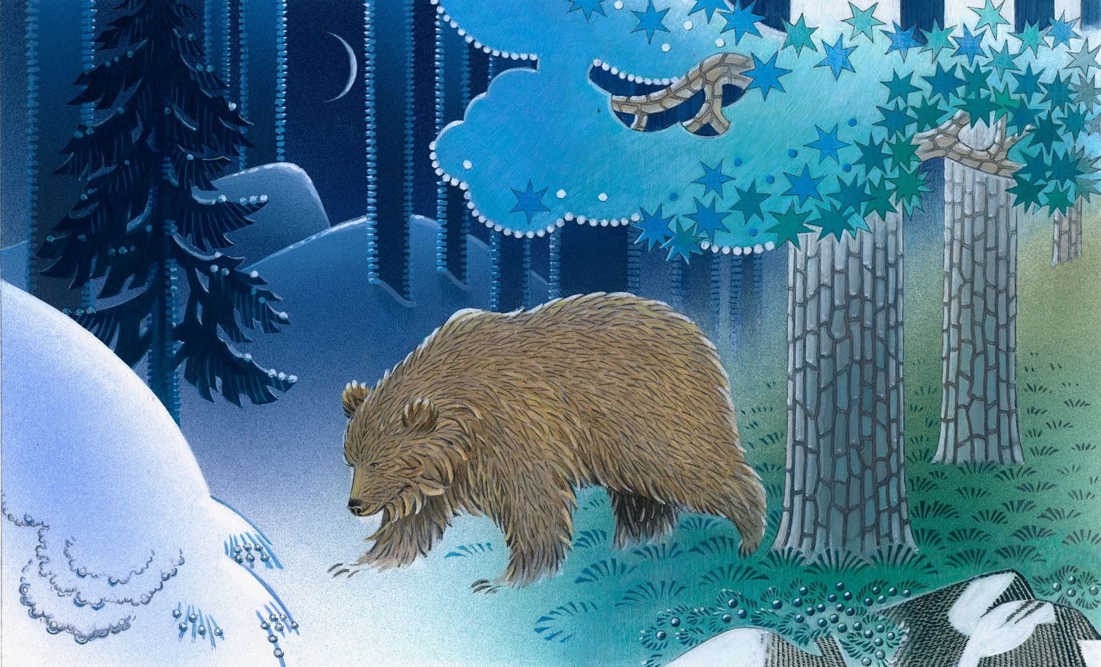 Pirkko Vahtero (Finland,1936-2025) gouache painting (1 of 14)