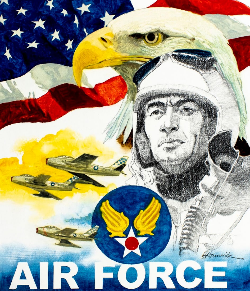 Chuck Hamrick (TN,20C) oil painting (1 of 13)