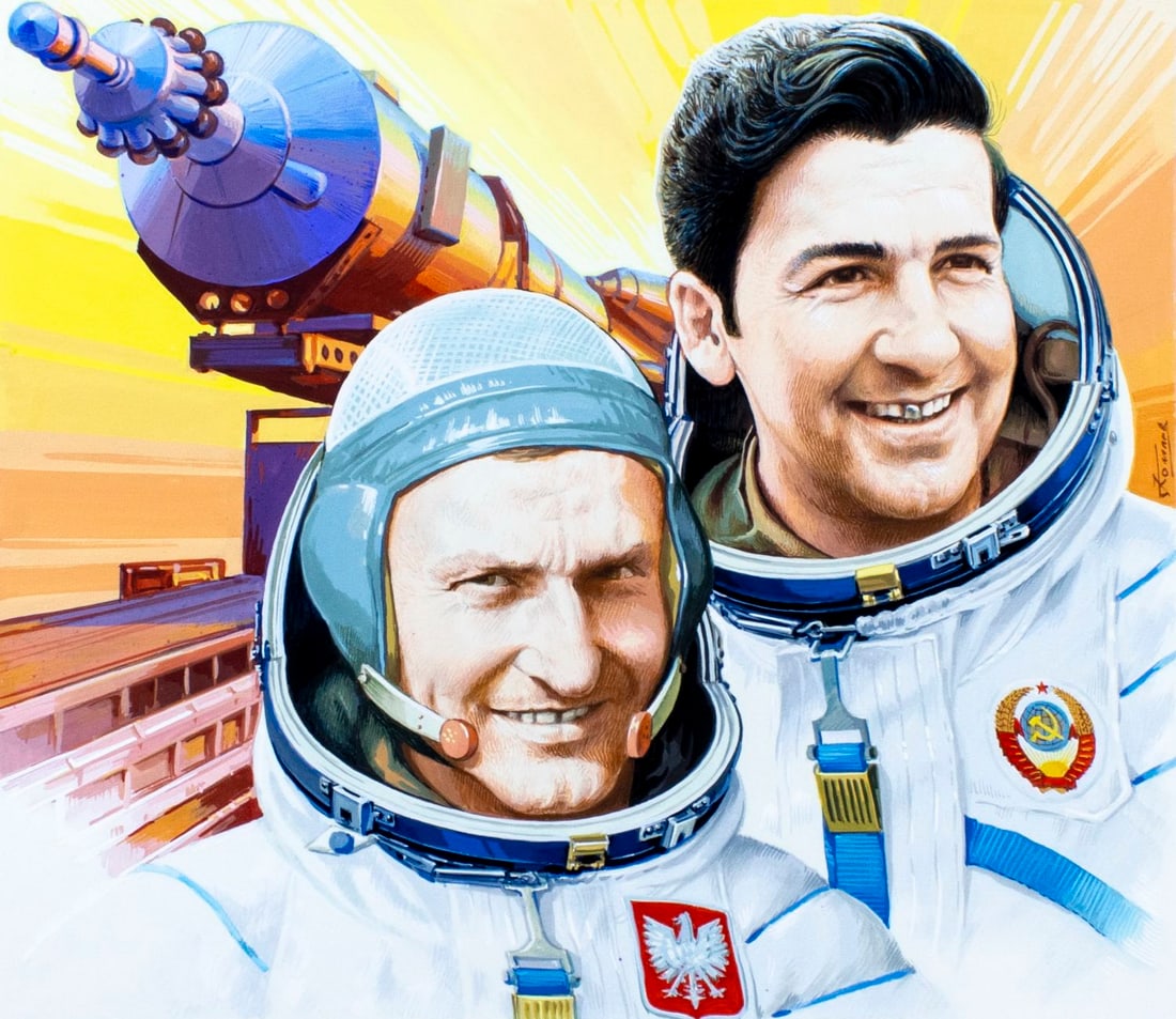 Gherman Komlev (Russia,1933-2000) gouache painting (1 of 14)