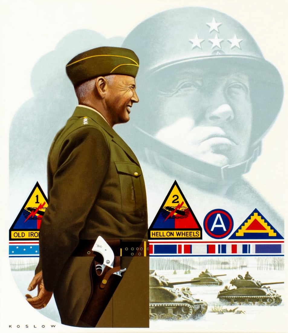 Howard Koslow (NJ,NY,1924-2016) oil painting (1 of 14)