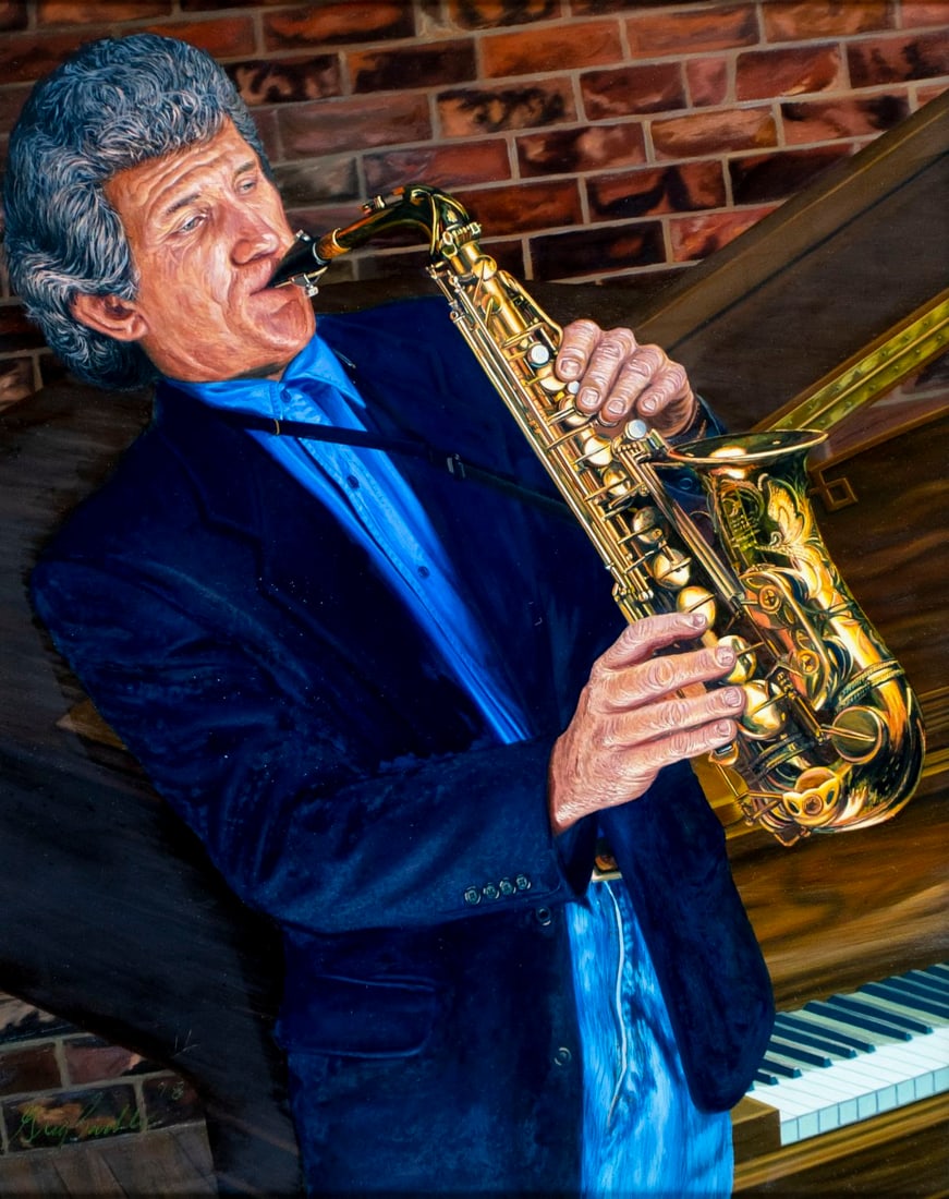 Greg Barkley (PA,DE,20/21C) oil painting (1 of 11)