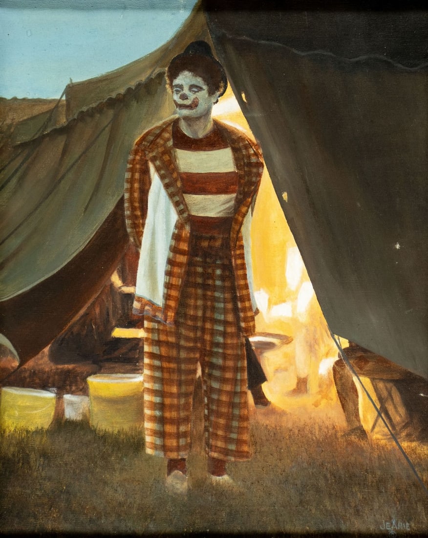 Jeanie (US,20C) oil painting (1 of 12)