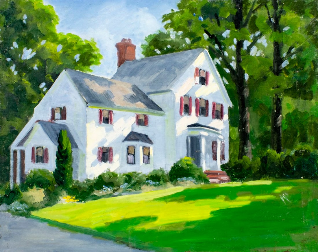 George Holloway (NJ,20C) oil painting (1 of 11)