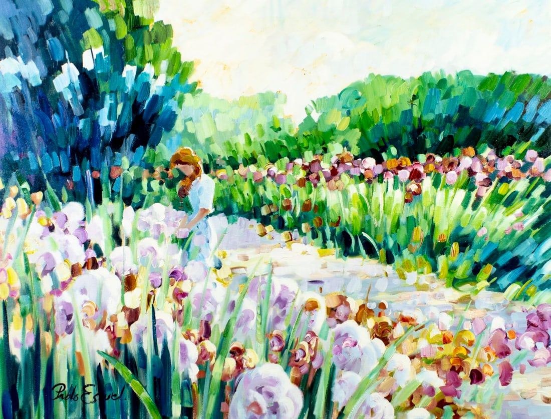 Pablo Escuel (Argentina,b 1951) oil painting (1 of 13)