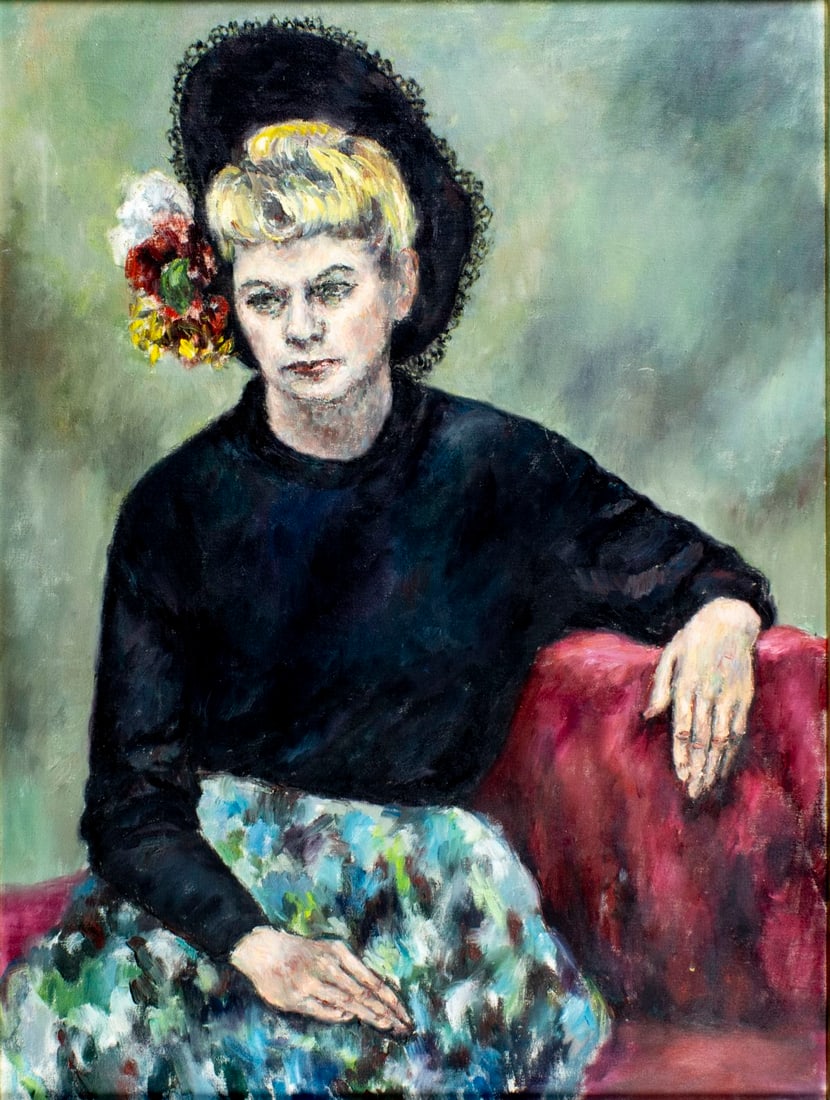 Mildred Sussman (NY,FL,1919-2006) oil painting (1 of 15)