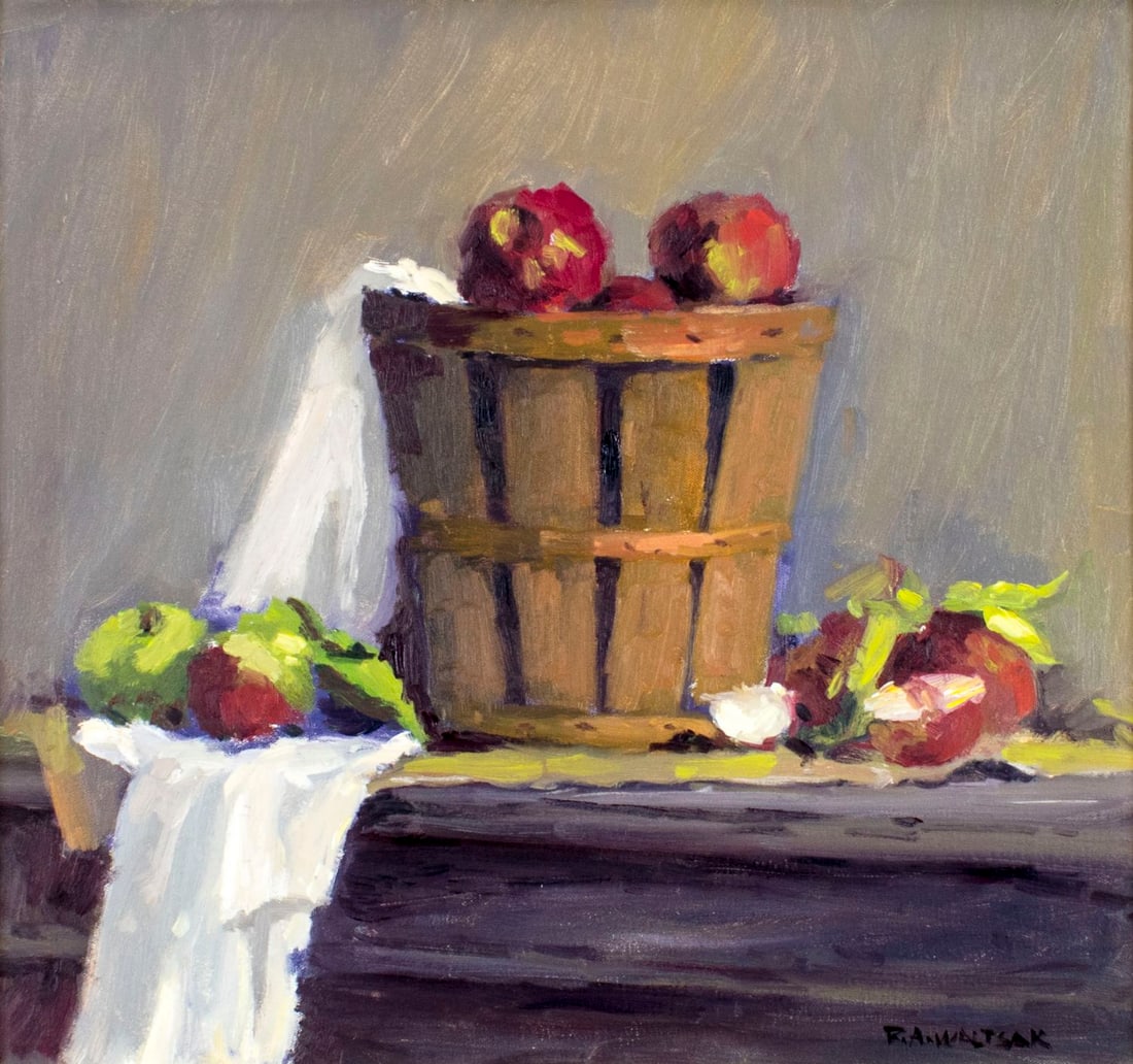 Robert Waltsak (NJ,b 1944) oil painting (1 of 12)