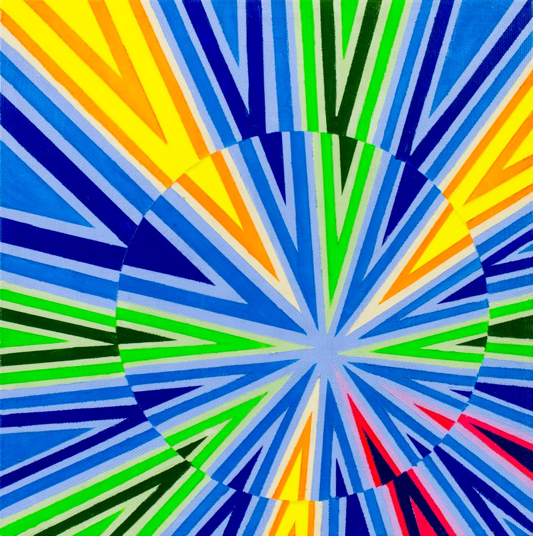 E Mayzing (US,20/21C) acrylic painting (1 of 13)