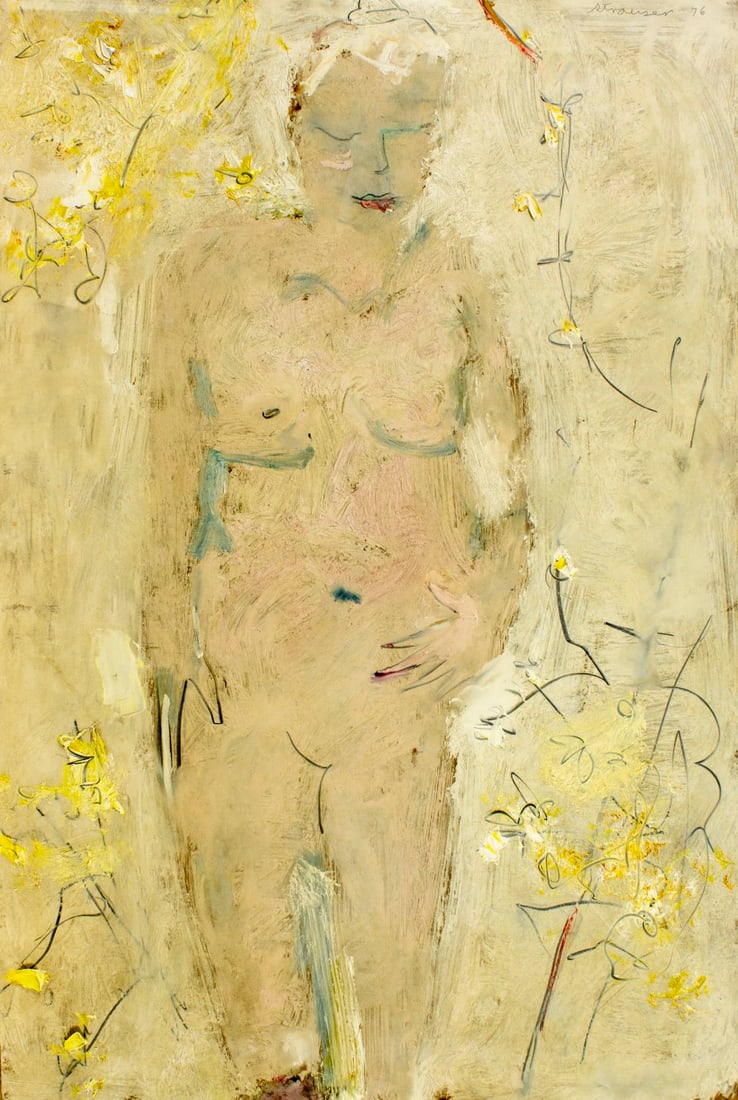 Sterling Strauser (PA,1907-1995) oil painting (1 of 13)