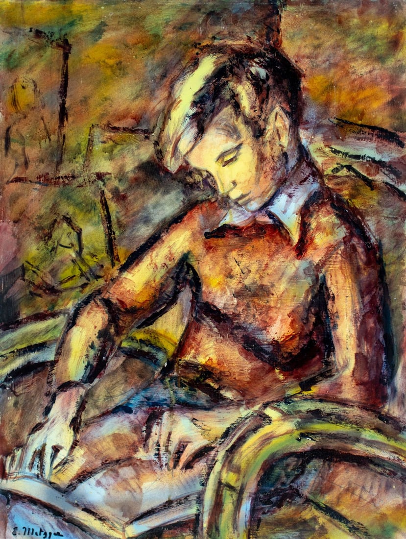 Evelyn Metzger (NY,Brazil,1911-2007) oil painting (1 of 12)