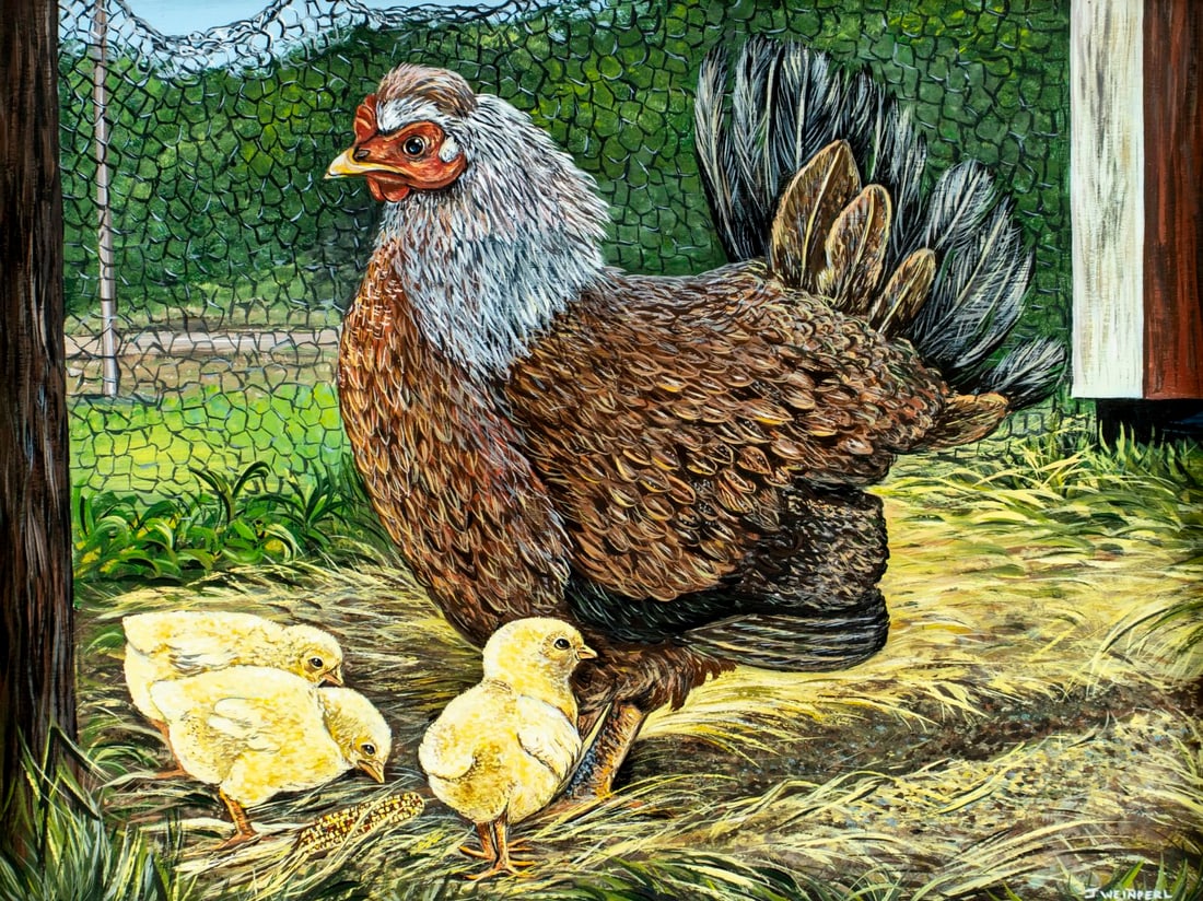 Jack Weinperl (PA,20C) oil painting (1 of 13)