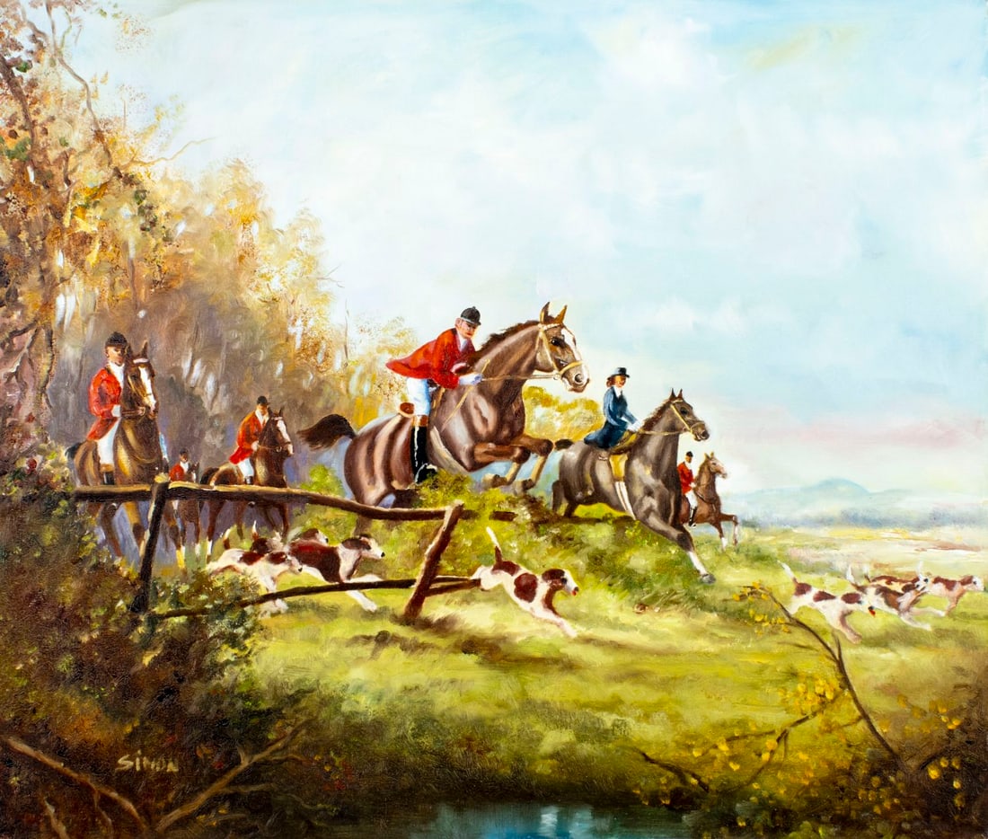 Simon Chan (Europe,20C) oil painting (1 of 13)