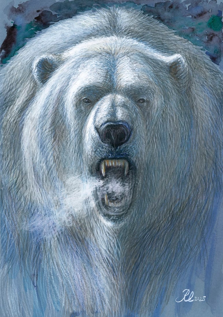 Lyudmila Rudenko (Ukraine,20/21C) mixed media painting (1 of 12)