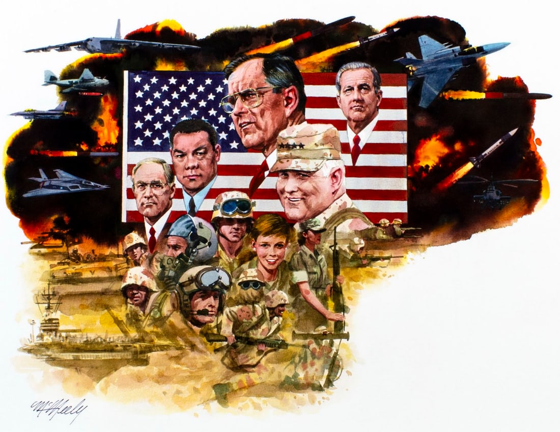 Tom McNeely (Canada,1935-?) watercolor painting (1 of 13)