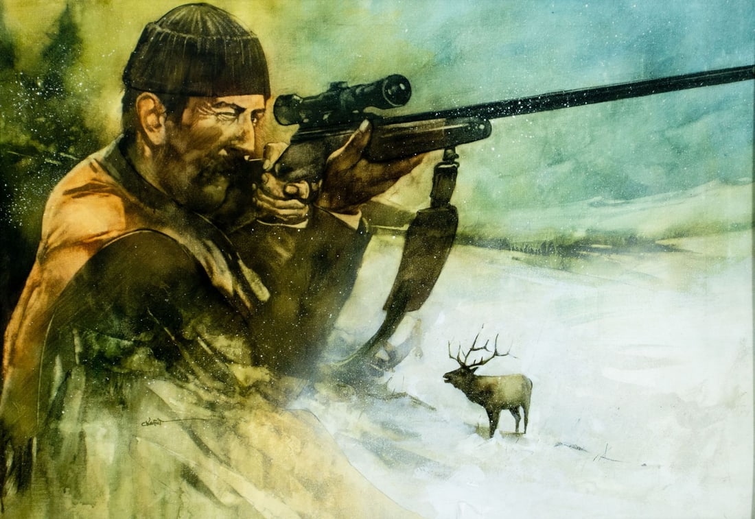 Robert Crofut (MA,b 1951) oil painting (1 of 13)