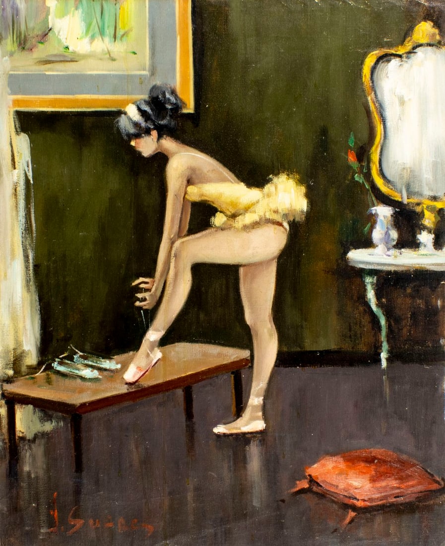 Suares (Europe,20C) oil painting (1 of 13)