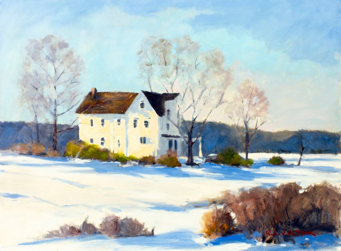 Robert Waltsak (NJ,b 1944) oil painting (1 of 12)