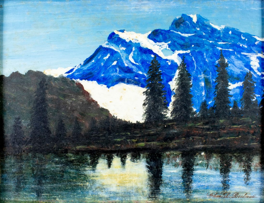 Charles L Bookwall (US,mid 20C) oil painting (1 of 12)