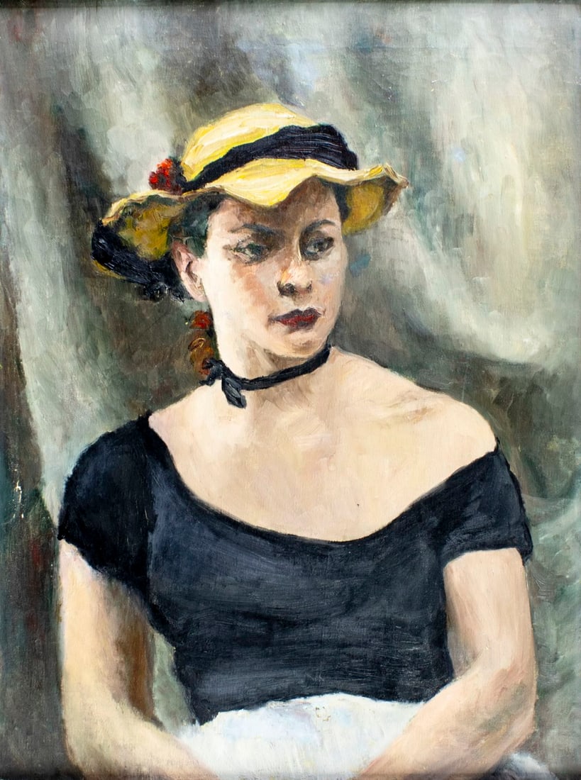 Mildred Sussman (NY,FL,1919-2006) oil painting (1 of 12)