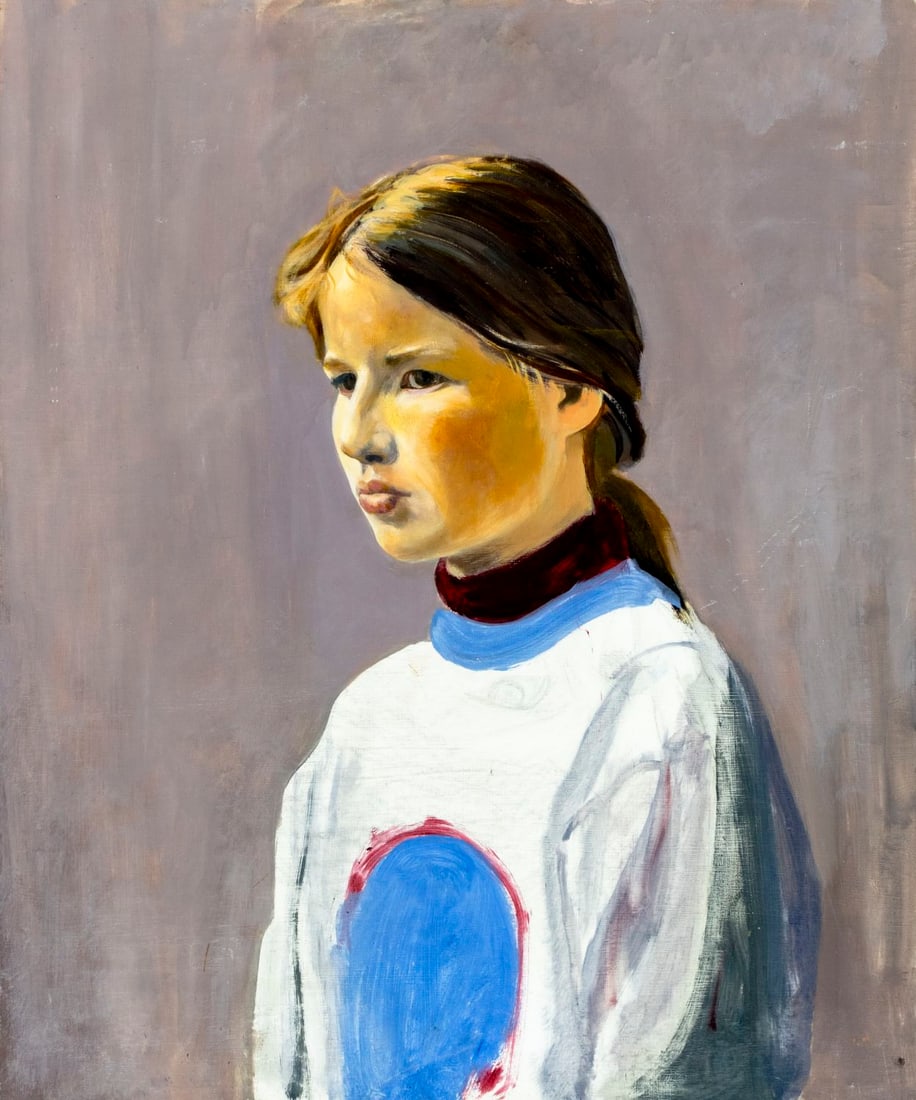 Robert Angeloch (NY,1922-2011) oil painting (1 of 12)